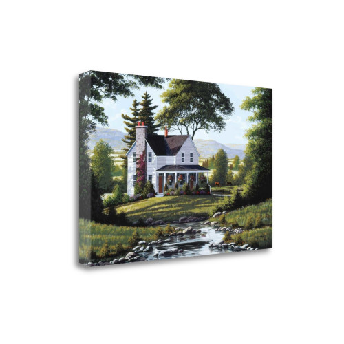Serenity 14 Wrapped Canvas Print Living Room Wall Art
