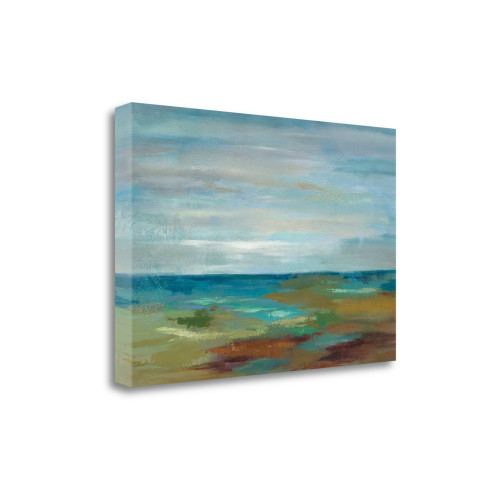 Wispy Clouds 4 Wrapped Canvas Print Living Room Wall Art