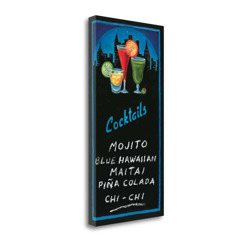 Cocktails 3 Wrapped Canvas Print Wall Art