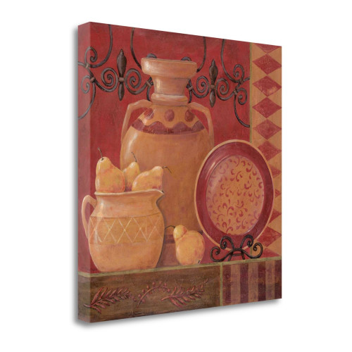 Pear Spice 4 Wrapped Canvas Print Living Room Wall Art