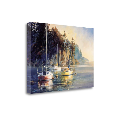 Sunrise 9 Wrapped Canvas Print Wall Art