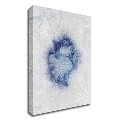 "Ocean Memories 1" Wrapped Canvas Print Wall Art