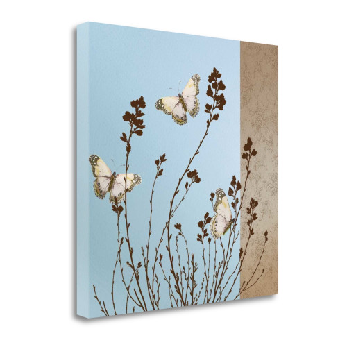 Butterflies 1 Wrapped Canvas Print Living Room Wall Art