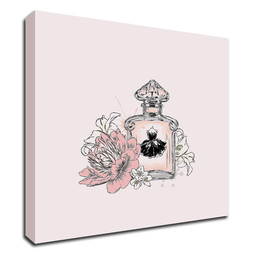 "Perfume V" Wrapped Canvas Print Wall Art