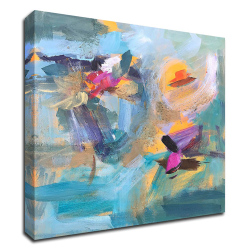"Hat Trick" Wrapped Canvas Print Wall Art