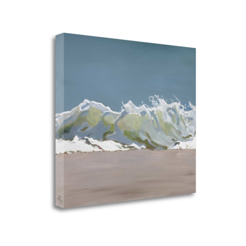 Shore Break 3 Wrapped Canvas Print Living Room Wall Art