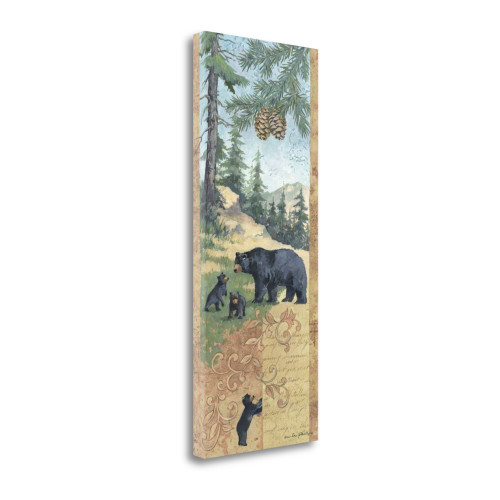 Morning Stroll 2 Wrapped Canvas Print Wall Art