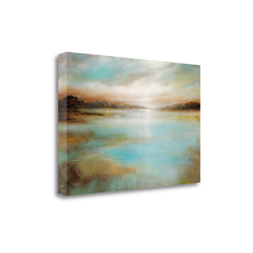 Distant Shores 5 Wrapped Canvas Print Wall Art