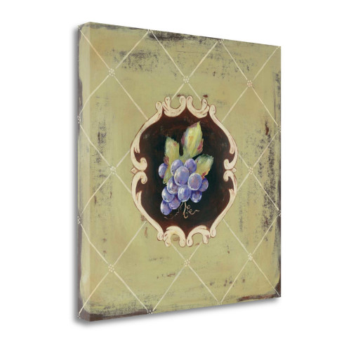 Raisin 1 Wrapped Canvas Print Living Room Wall Art