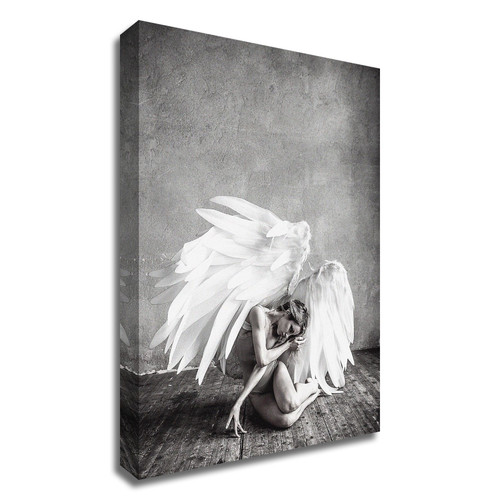 "Angel" Wrapped Canvas Print Wall Art