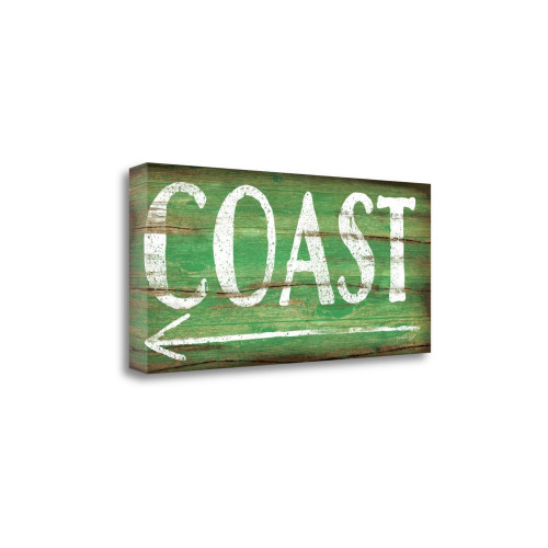 Coast 6 Wrapped Canvas Print Living Room Wall Art