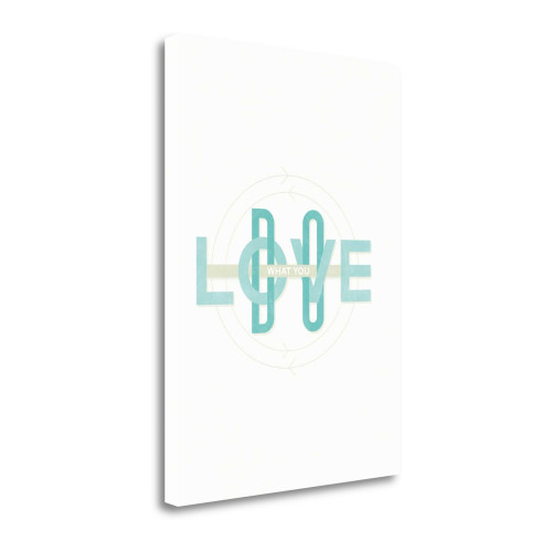 Do What You Love 8 Wrapped Canvas Print Living Room Wall Art