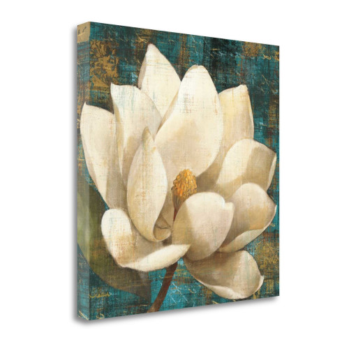 Magnolia Blossom 2 Wrapped Canvas Print Living Room Wall Art