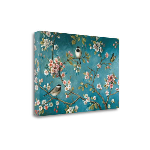 Blossom I Wrapped Canvas Print Living Room Wall Art