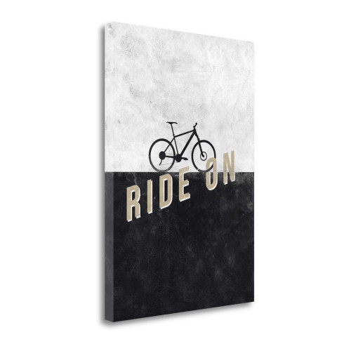 Ride On 2 Wrapped Canvas Print Living Room Wall Art