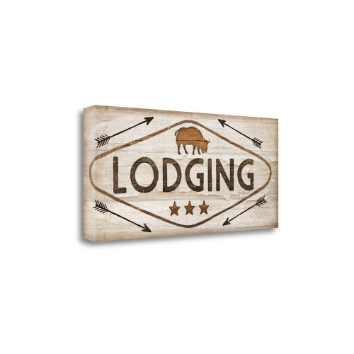 Lodging 2 Wrapped Canvas Print Living Room Wall Art