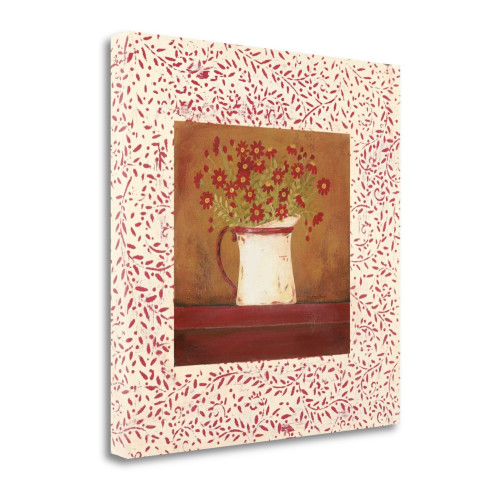 Petit Fleur I Wrapped Canvas Print Living Room Wall Art