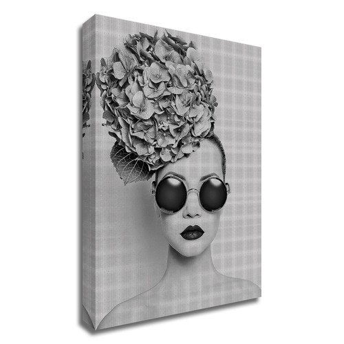 "Petunia" Wrapped Canvas Print Wall Art