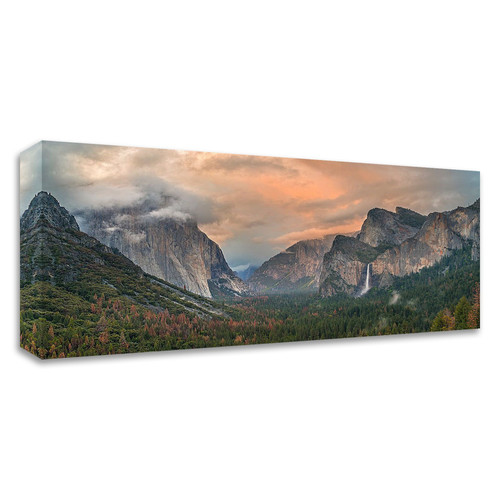 "Heaven And Earth" Wrapped Canvas Print Wall Art