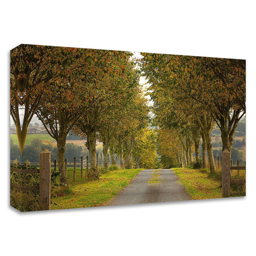 "Colors Of Autumn" Wrapped Canvas Print Wall Art