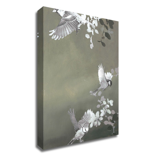 Bird 4 Wrapped Canvas Print Wall Art