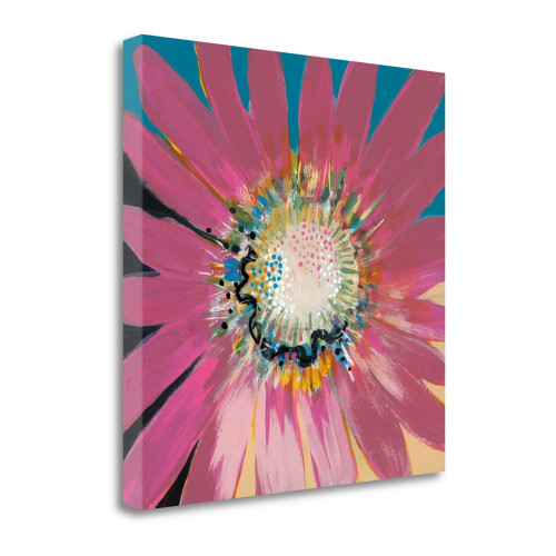 Sunshine Flower III Wrapped Canvas Print Living Room Wall Art