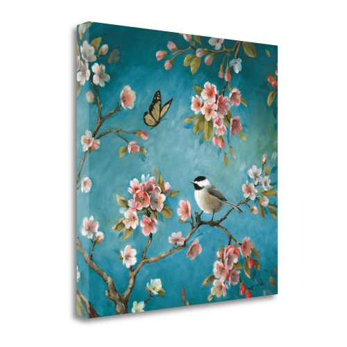 Blossom II Wrapped Canvas Print Living Room Wall Art