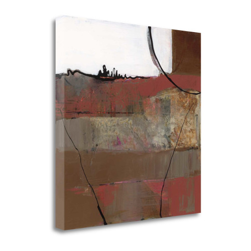 White Resonance Ii Wrapped Canvas Print Wall Art