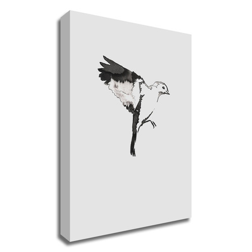 "Flying Bird I" Wrapped Canvas Print Wall Art
