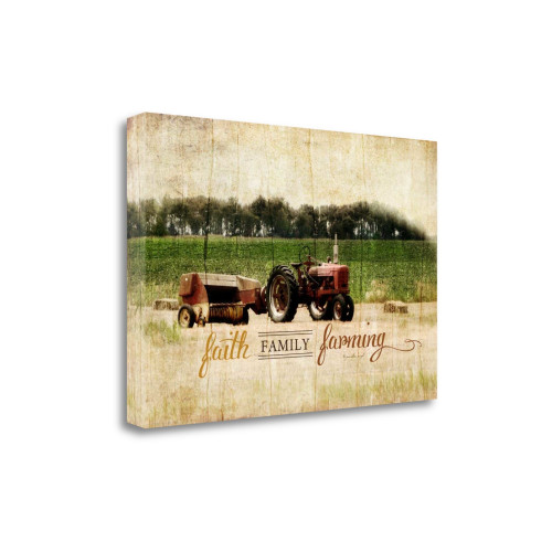 Faith Family Farming 6 Wrapped Canvas Print Living Room Wall Art