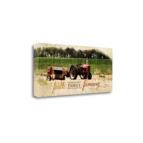 Faith Family Farming 4 Wrapped Canvas Print Living Room Wall Art