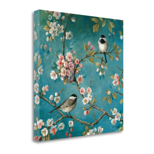 Blossom I Wrapped Canvas Print Living Room Wall Art