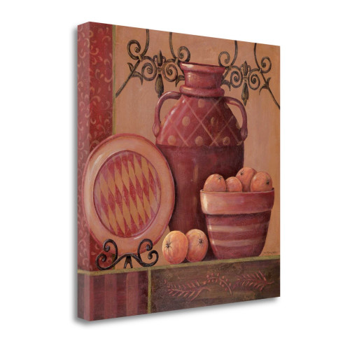 Orange Spice 5 Wrapped Canvas Print Living Room Wall Art