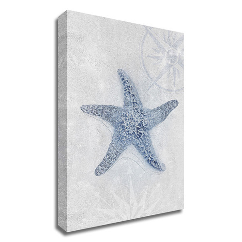 "Ocean Memories 4" Wrapped Canvas Print Wall Art
