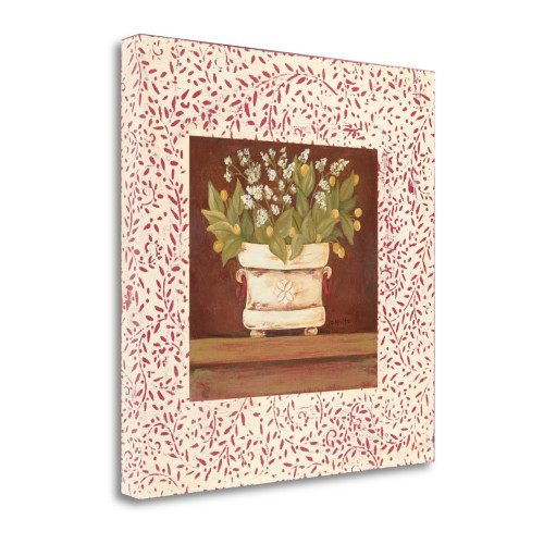 Petit Fleur IV Wrapped Canvas Print Living Room Wall Art