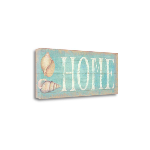 Pastel Home 1 Wrapped Canvas Print Living Room Wall Art