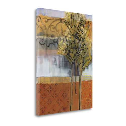 Edge Of The Path 2 Wrapped Canvas Print Living Room Wall Art