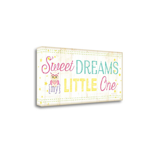Sweet Dreams 1 Wrapped Canvas Print Living Room Wall Art