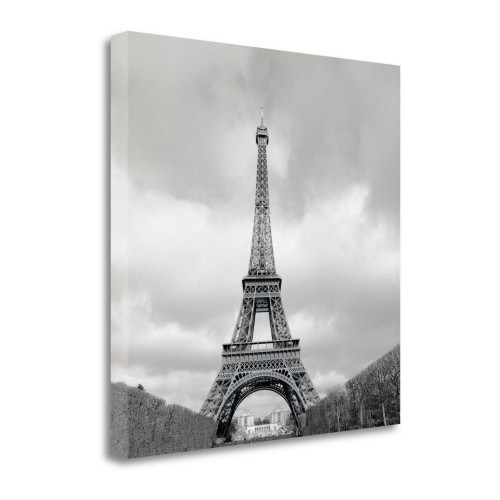 Tour Eiffel 17 Wrapped Canvas Print Wall Art