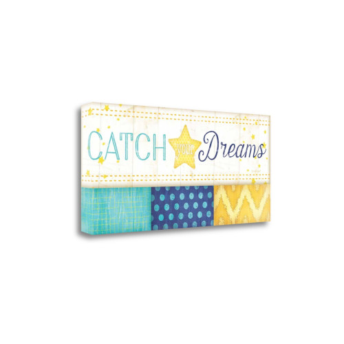 Catch Your Dreams 5 Wrapped Canvas Print Living Room Wall Art
