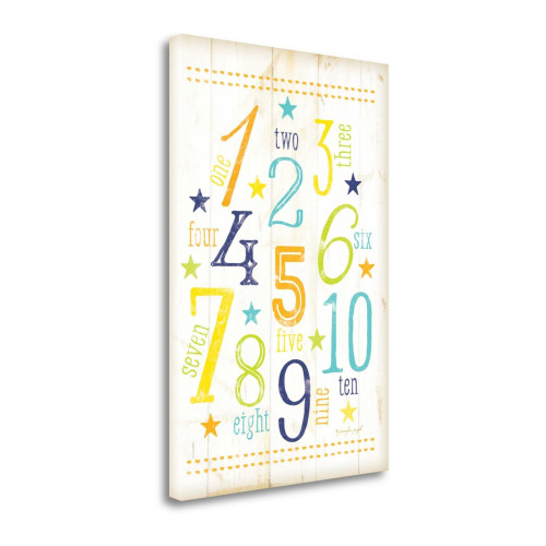 Childrens Art 9 Wrapped Canvas Print Living Room Wall Art