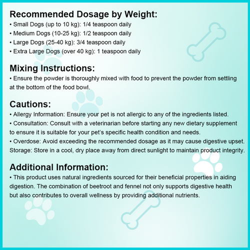 Dog Digestive Aid Powder