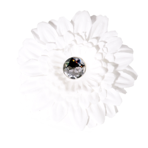 FL2002 | Daisy Flower Dog/ Cat Bow on Velcro Collar Attachment|Pets Ribbons