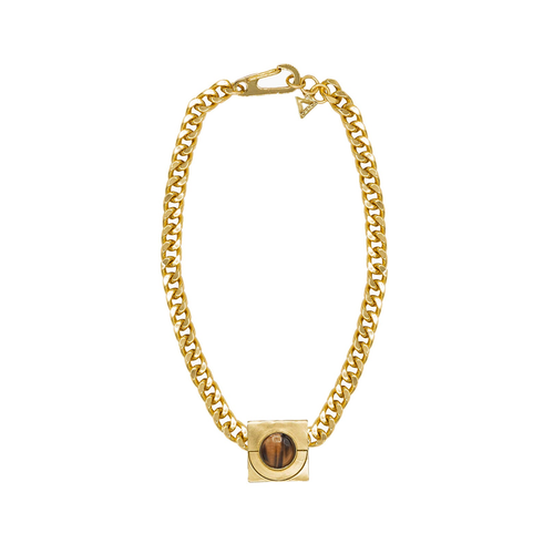 Iconic Moon Necklace in Gold