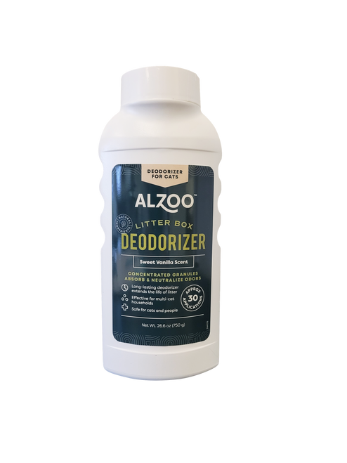ALZOO Plant-Based Cat Litter Deodorizer, Fresh ocean Breeze