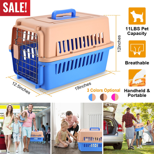 Travel Dog Kennel Carrier