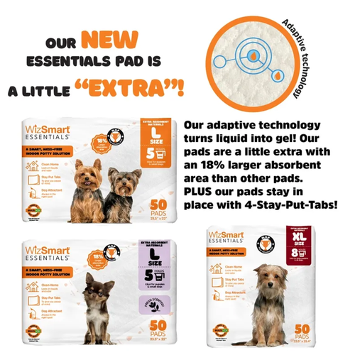 WizSmart Essentials Pads Charcoal 