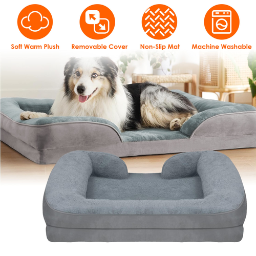 Pet Dog Bed Soft Warm Plush Puppy Cat Bed