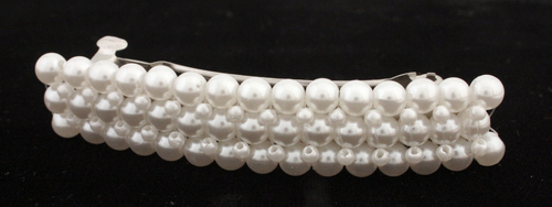 Automatic Barrette Pearl