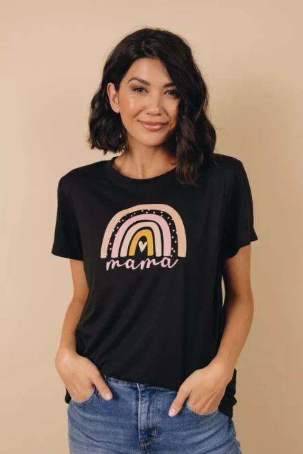 Rainbow MAMA Tee